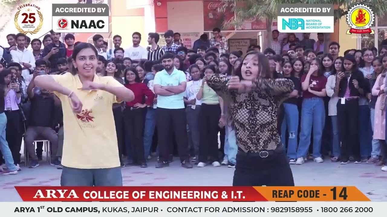 Flashmob 2.0 By Arya Music Club | Arya College of Engineering & IT, Jaipur.