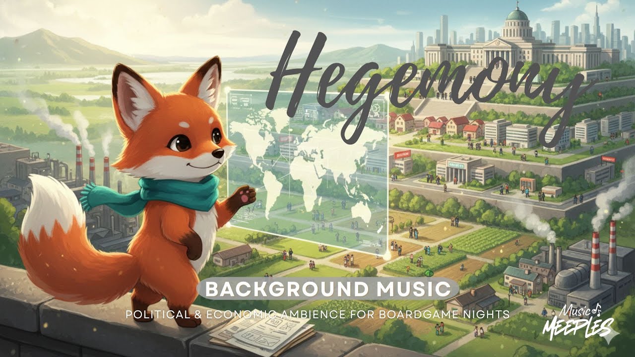 🎬 Hegemony – 4 Hours of Cinematic Strategy BGM for Board Games | Political & Economic Ambience