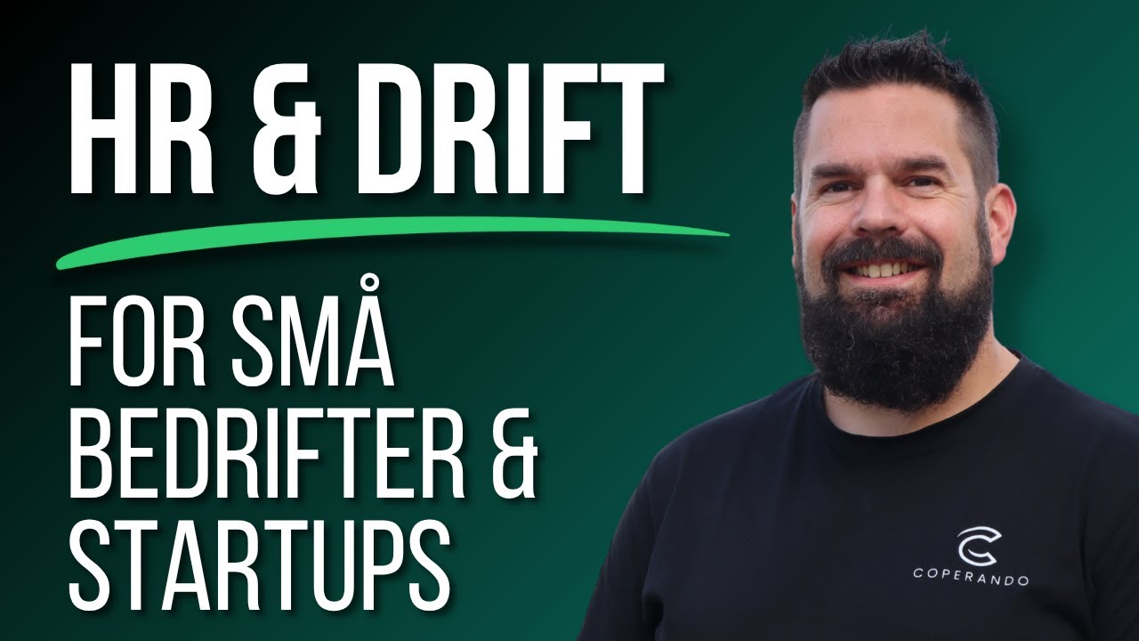 HMS og HR for sm&aring; bedrifter og startups: Coperando AS