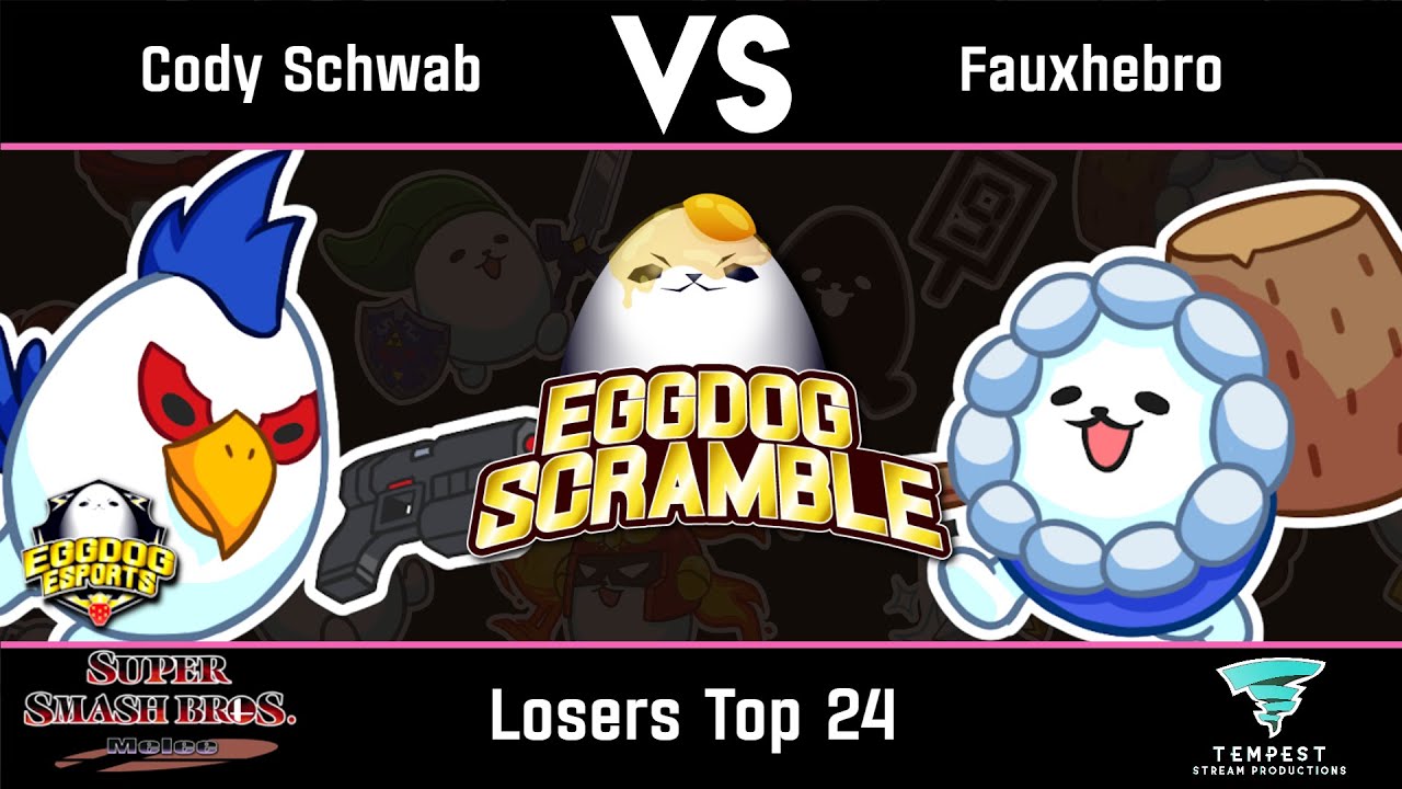 Cody Schwab (Falco) vs Fauxhebro (Ice Climbers) - Losers Top 24 - Eggdog Scramble 2
