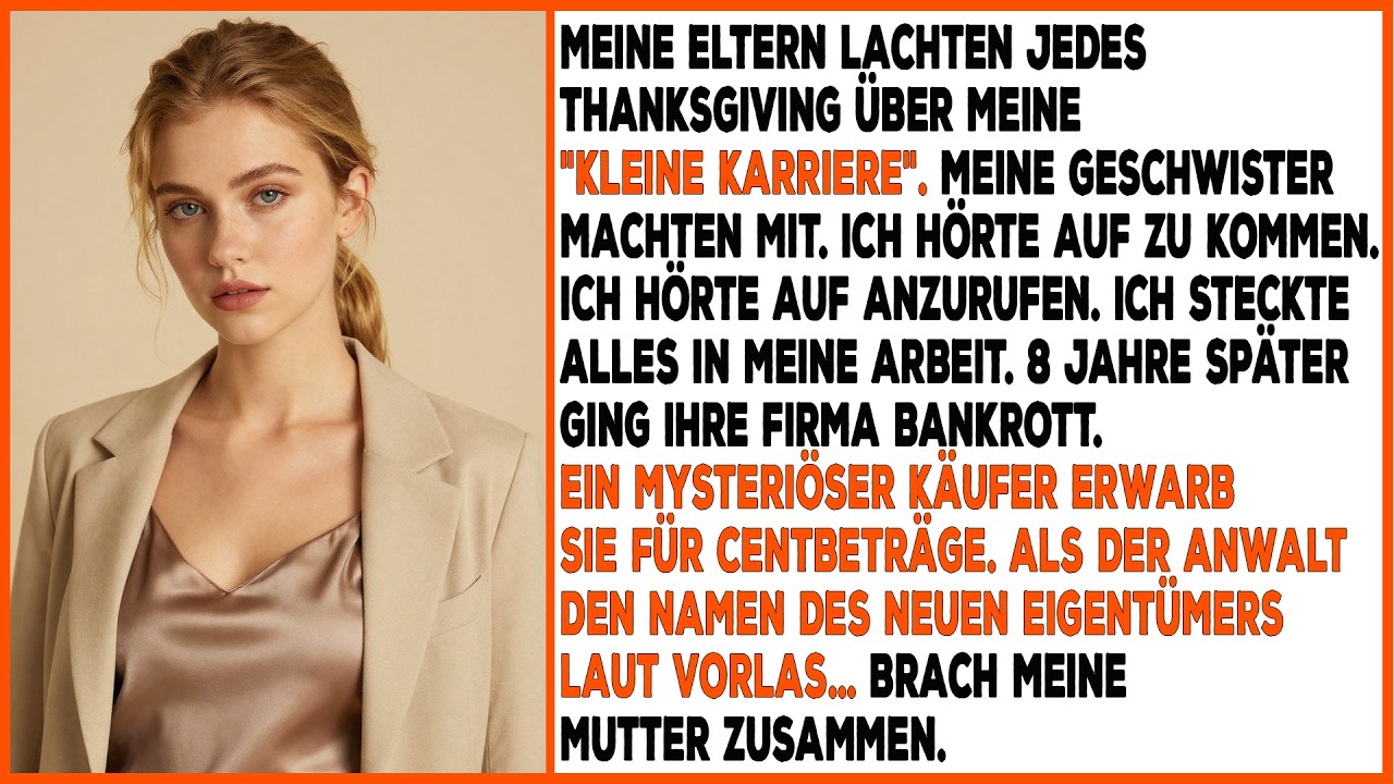 Meine Eltern machten sich &uuml;ber meine Karriere lustig &ndash; bis sie pleitegingen und ich ihr Unternehmen