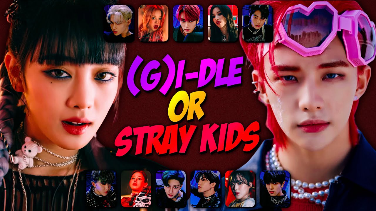 STRAY KIDS x (G)I-DLE QUIZ | Are you a STAY or a NEVERLAND? Which Kpop group do you know more?