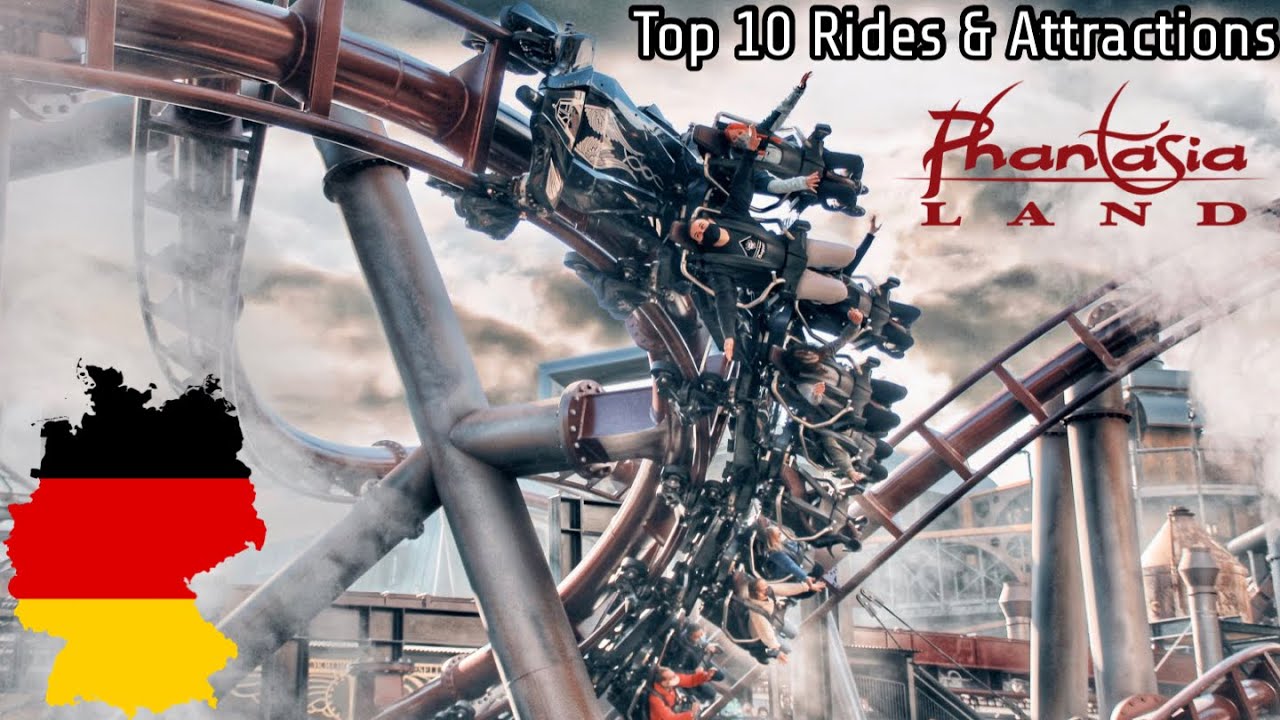 Top 10 Rides & Attractions at Phantasialand | Br&uuml;hl, Germany (2022)