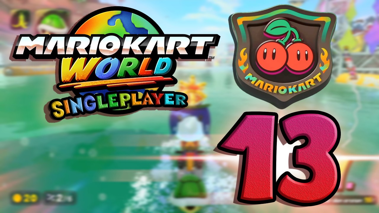 In der letzten Etappe verhauen... [Kirsch-Rallye] | Mario Kart World #013 | Tresilon
