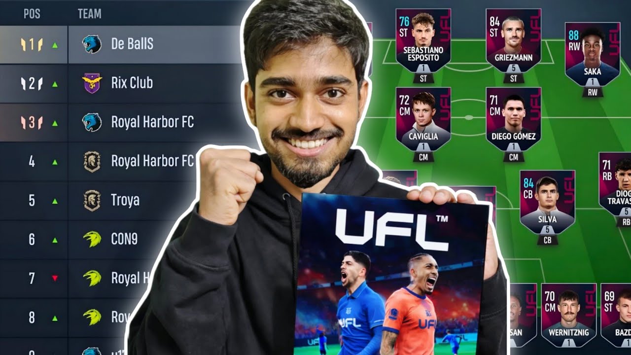 I Became The No.1 Ranked Player in UFL Mobile