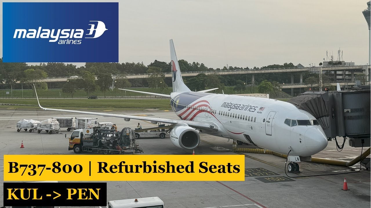 Malaysia Airlines B737-800 - Kuala Lumpur to Penang - Domestic Economy MY1138 - Trip Report #168