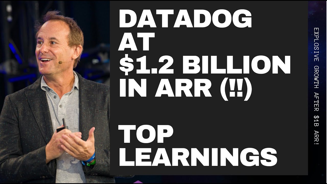 Datadog is At $1.2 BILLION in ARR -- Growing 75%!!