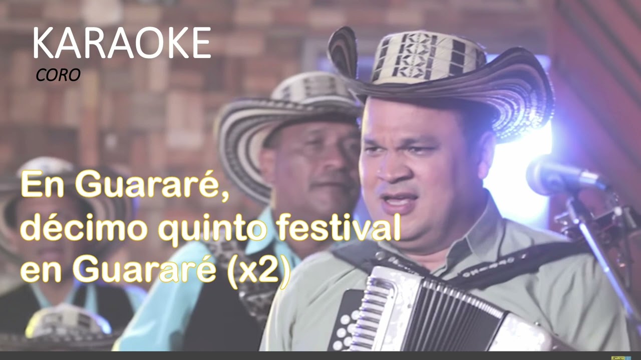 FESTIVAL SIN VOZ EN GUARARE KARAOKE