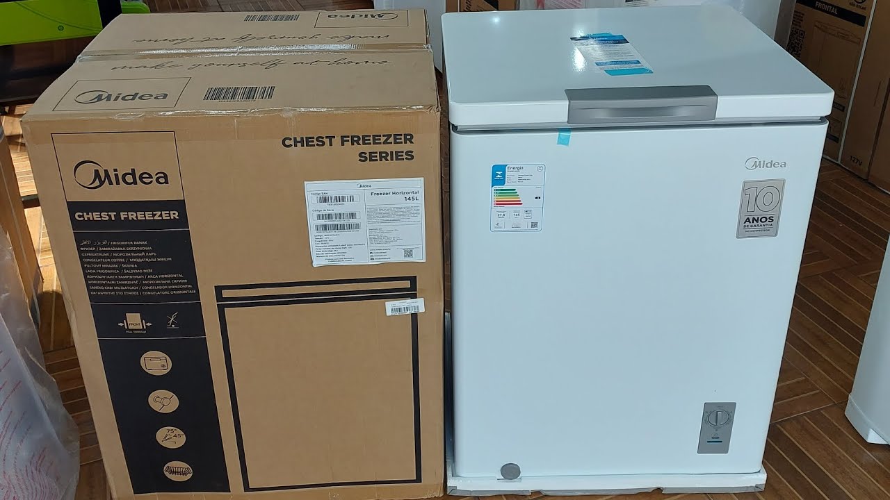 Freezer Midea 145 litros 2025 