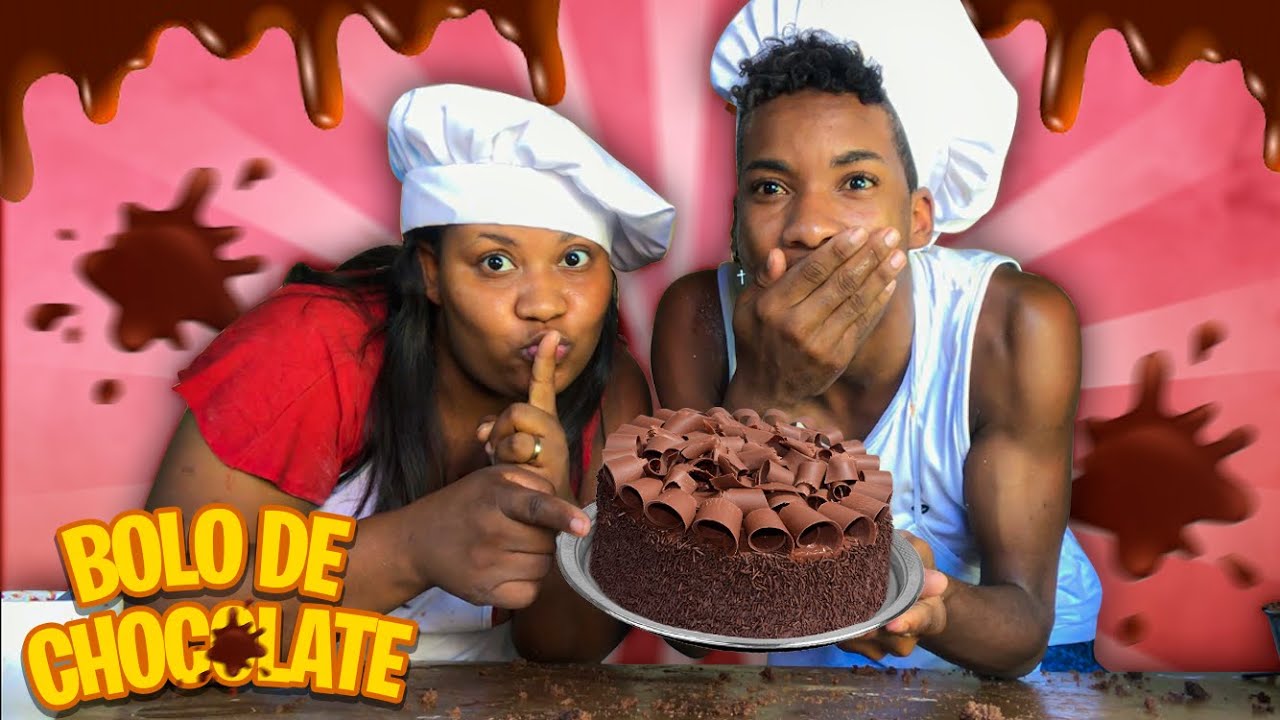 TENTAMOS FAZER UM BOLO DE CHOCOLATE E DEU TUDO..... ( Irmãos Anjo na cozinha )