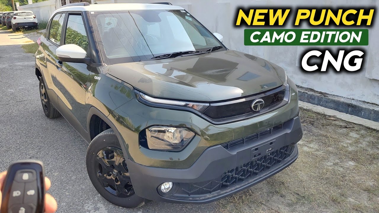 New Tata Punch Camo Edition CNG 2024