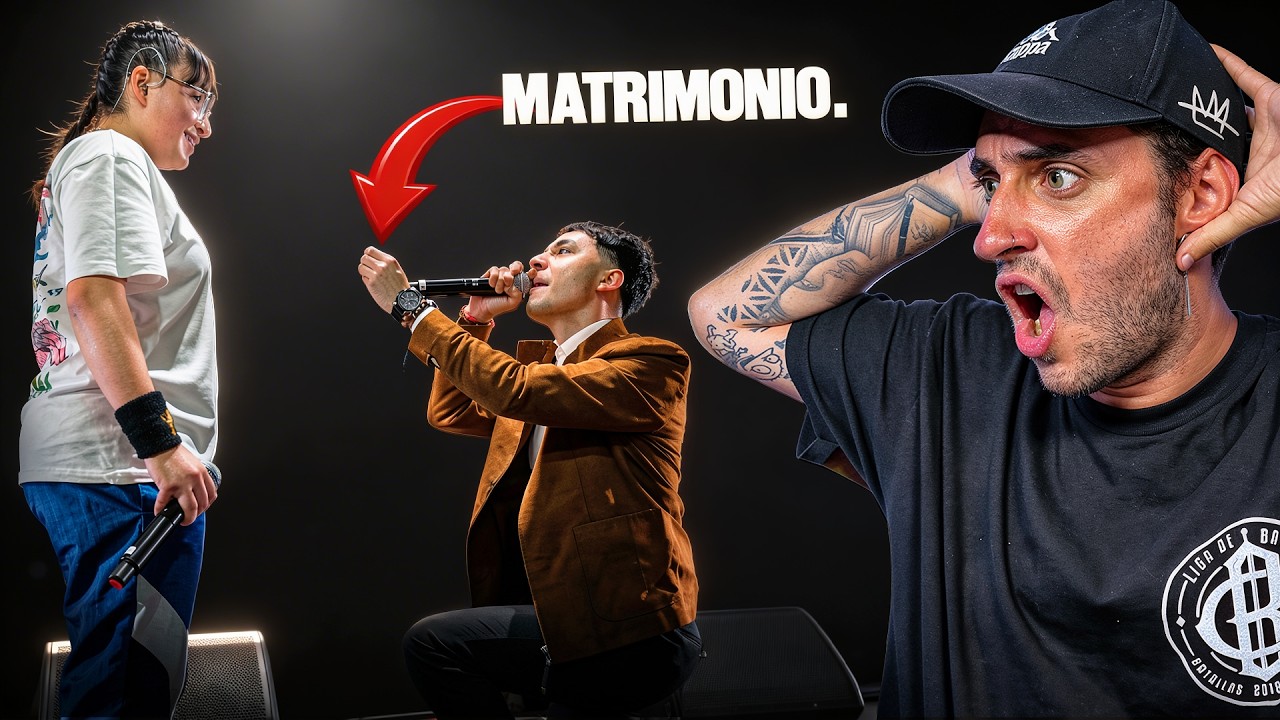 le pidi&oacute; matrimonio en medio de la batalla 😯