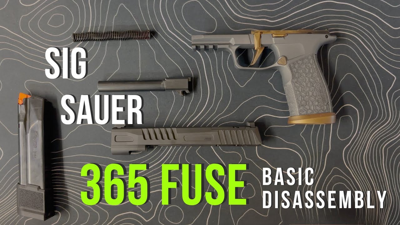 Блок предохранителей Sig Sauer P365 (разборка)
