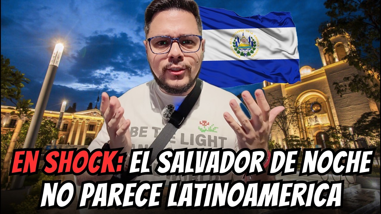 Caminé SOLO de NOCHE en El SALVADOR y quedé en SHOCK: no parece Latinoamérica 🤯🇸🇻