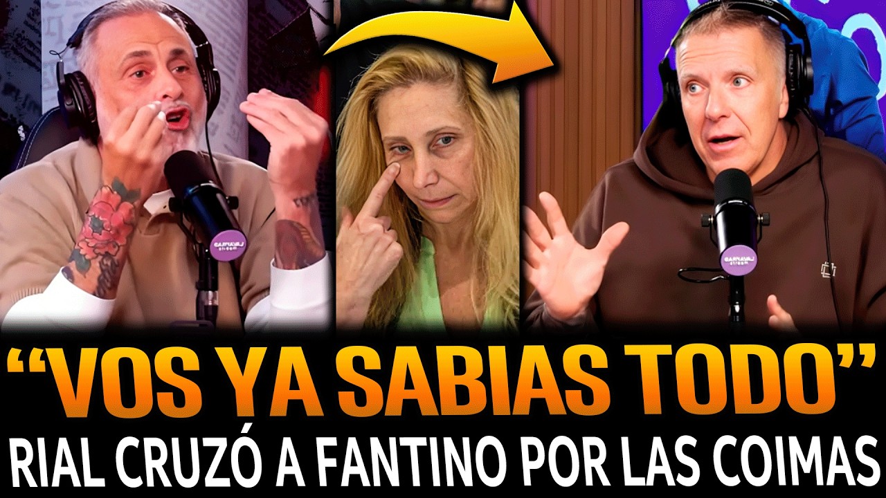 RIAL y CANOSA ACORRALARON al ENSOBRADO de FANTINO tras el ESCANDALO de COIMAS