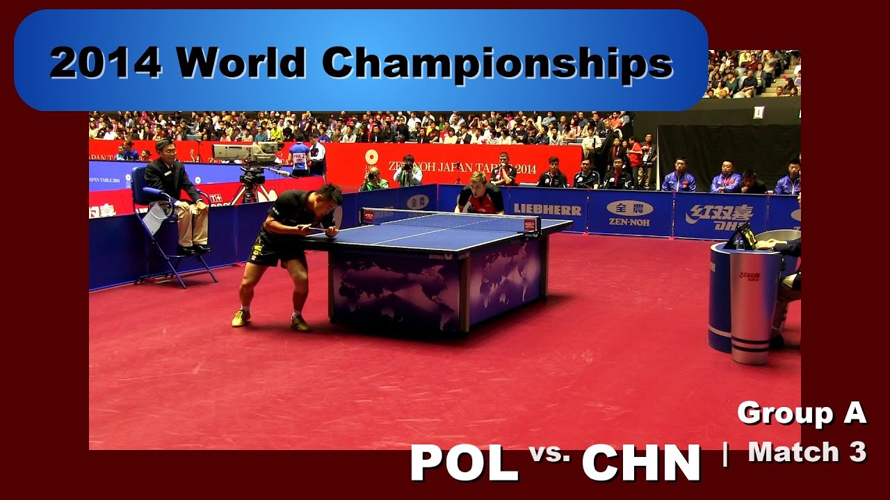 2014 WTTC Men's Team - Group A: POL-CHN Match 1: Daniel Gorak v Fan Zhendong