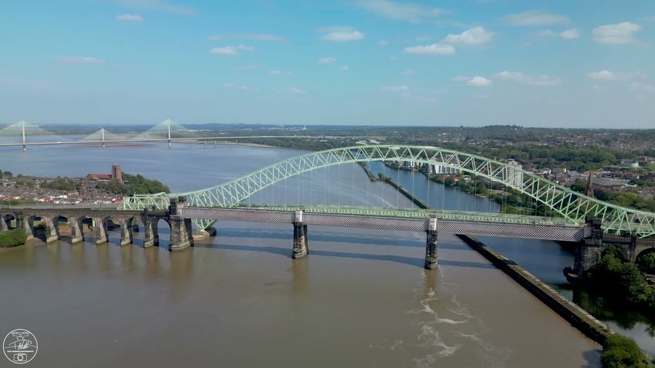 Runcorn Bridge - DJI Mini 3 Pro - 4K