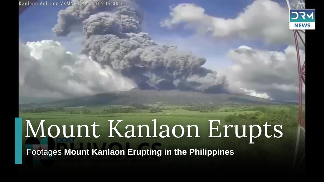 Timelapse of Mount Kanlaon Erupting in the Philippines |Volcano in Philippines | News Today | Al1I