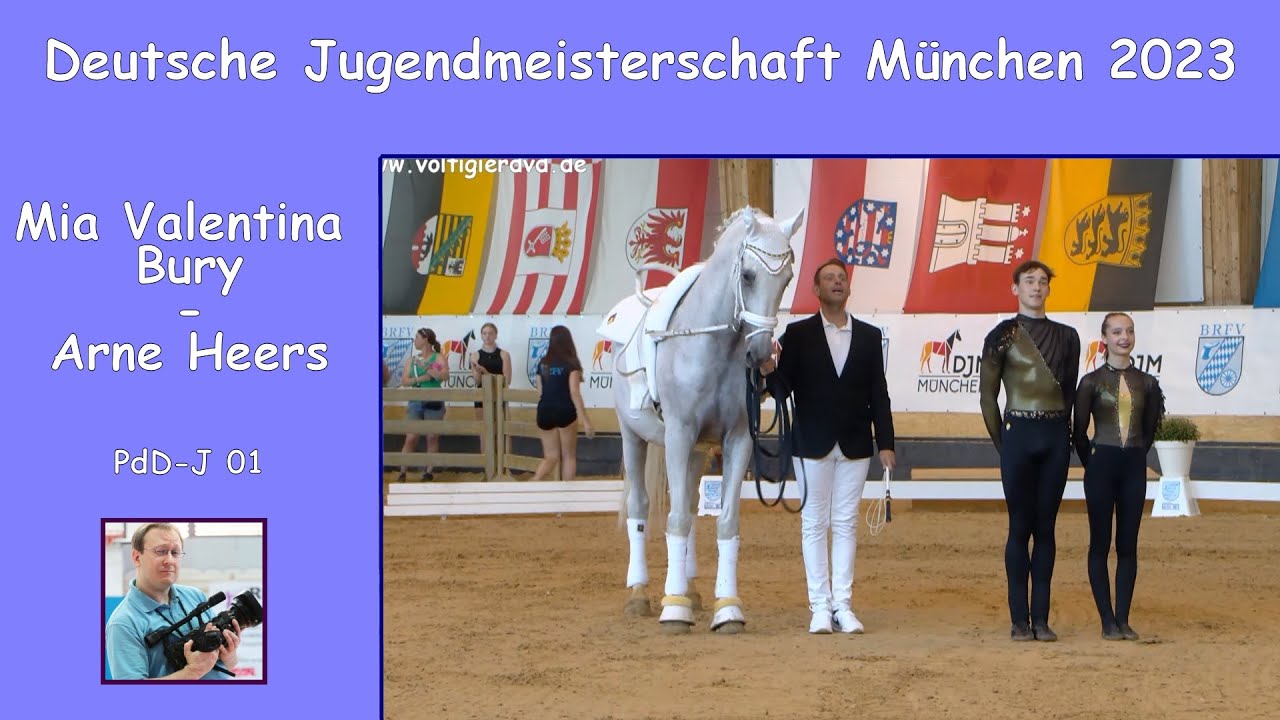 Mia Valentina Bury - Arne Heers - PdD-J 01 - DJM München 2023