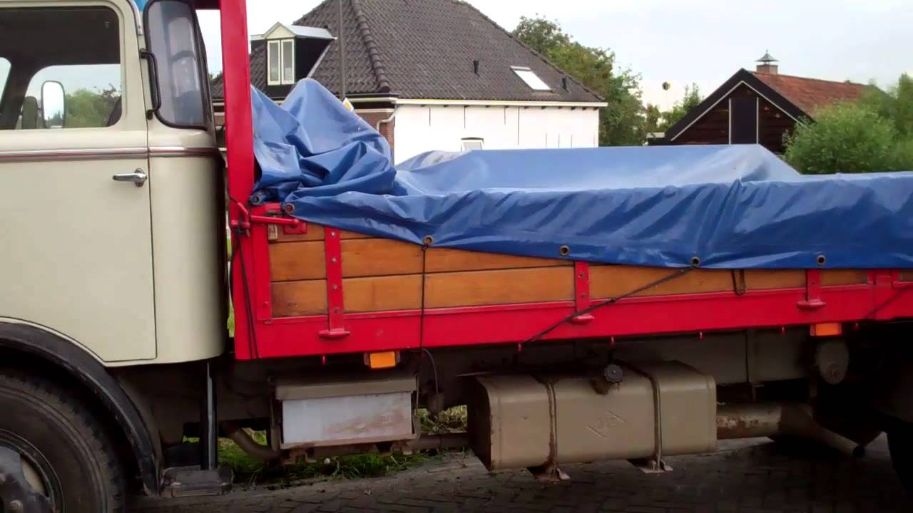 1969 DAF A 1300 + windmill / molen of Schipluiden .