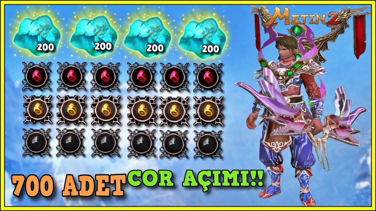 700 ADET COR AÇIMI !! - TİCKETİME CEVAP GELDİ!! - Metin2TR Ruby #22 #metin2tr #metin2 #metin2ruby