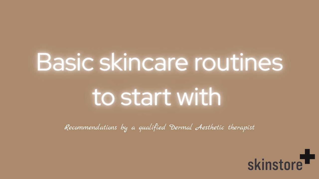 Basic skincare recommendations!