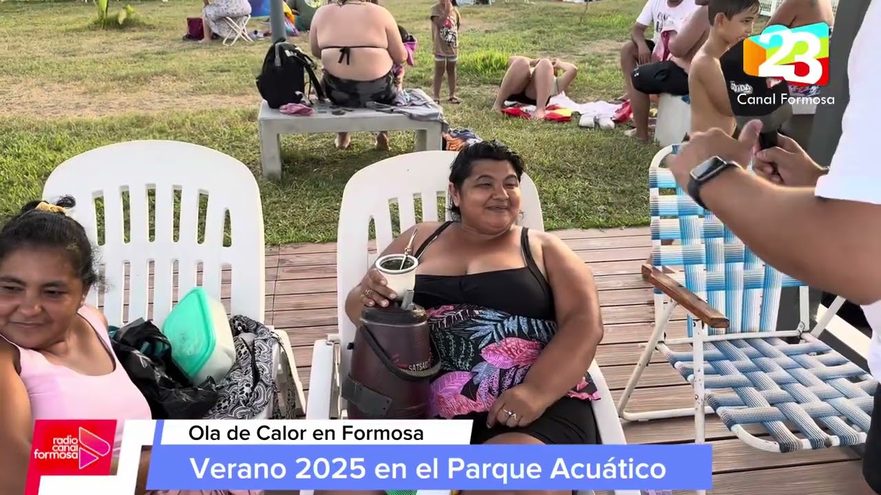 ⭕️ El Parque Acuático es el epicentro elegido por las familias para aplacar el intenso verano 🎊🏝️🫶