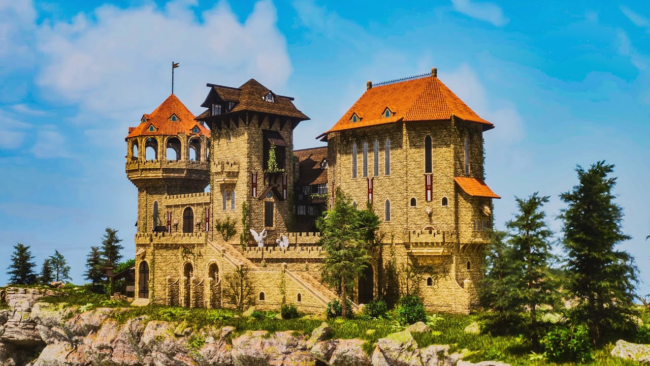 I Built an All-in-One Castle Base in ARK: Survival Ascended!