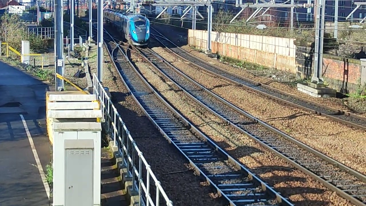 Train spotting at Manchester Victoria.