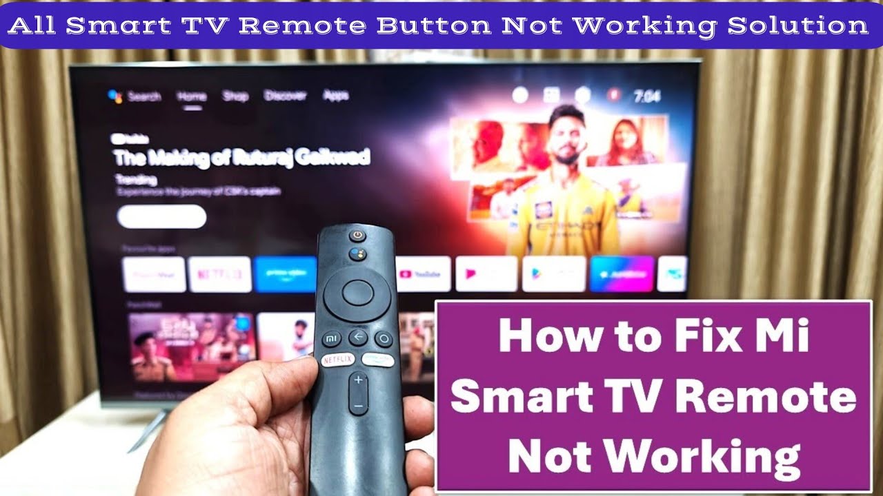 Mi tv remote not working solution_TV remote ka button kam nahi kare to kaise thik kare