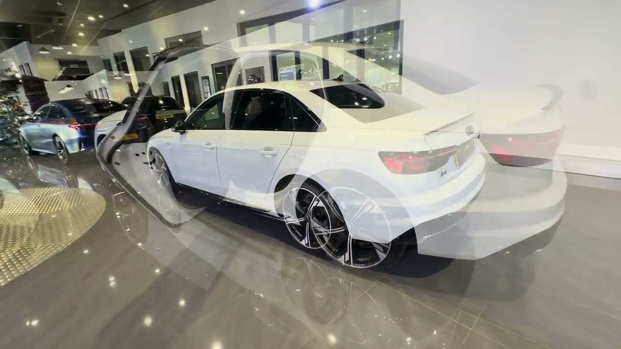 Stunning Audi A4 TDI Black Edition finished in Arkona White