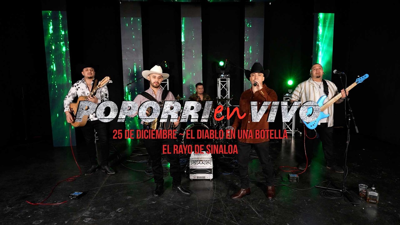Popurrí en Vivo - Grupo Davinchi (25 de Diciembre ~ El Diablo en Una Botella ~ El Rayo de Sinaloa)