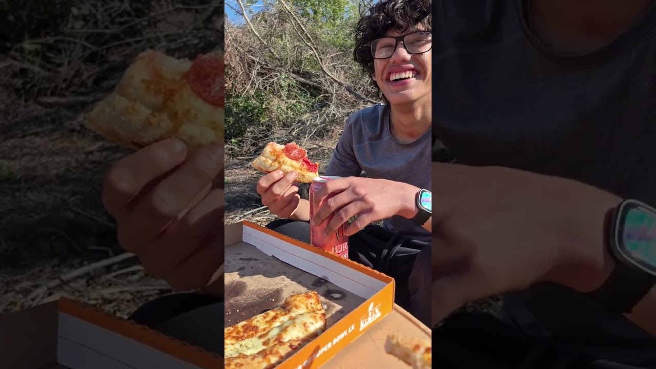 Forest mukbang