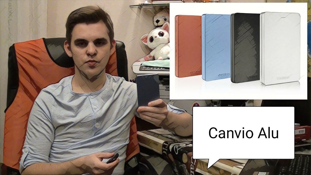 Крепкий малый: внешний жёсткий диск Toshiba Canvio Alu