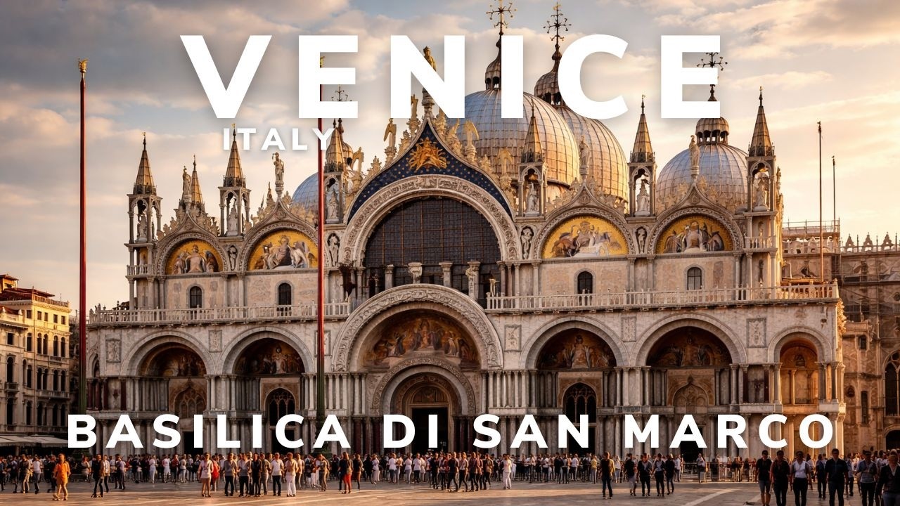 Basilica di San Marco Complete Tour | Venice Tourist Attraction Italy 4K