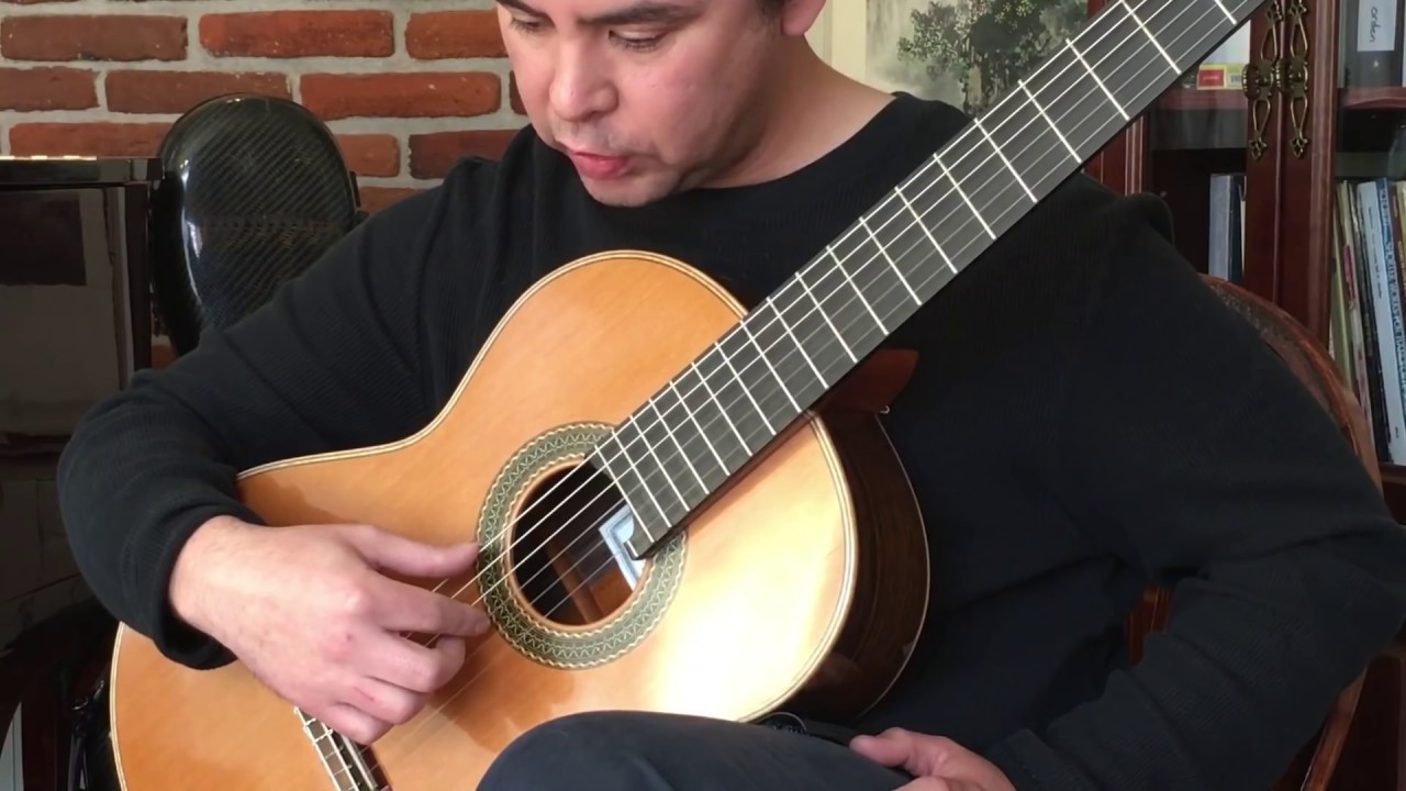 Técnica de guitarra clásica: ejercicio para la estabilidad de la mano derecha. Rafael Elizondo