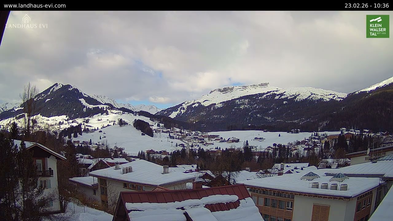 23.02.26 - Blick auf den Ifen - Landhaus Evi, Riezlern/Kleinwalsertal