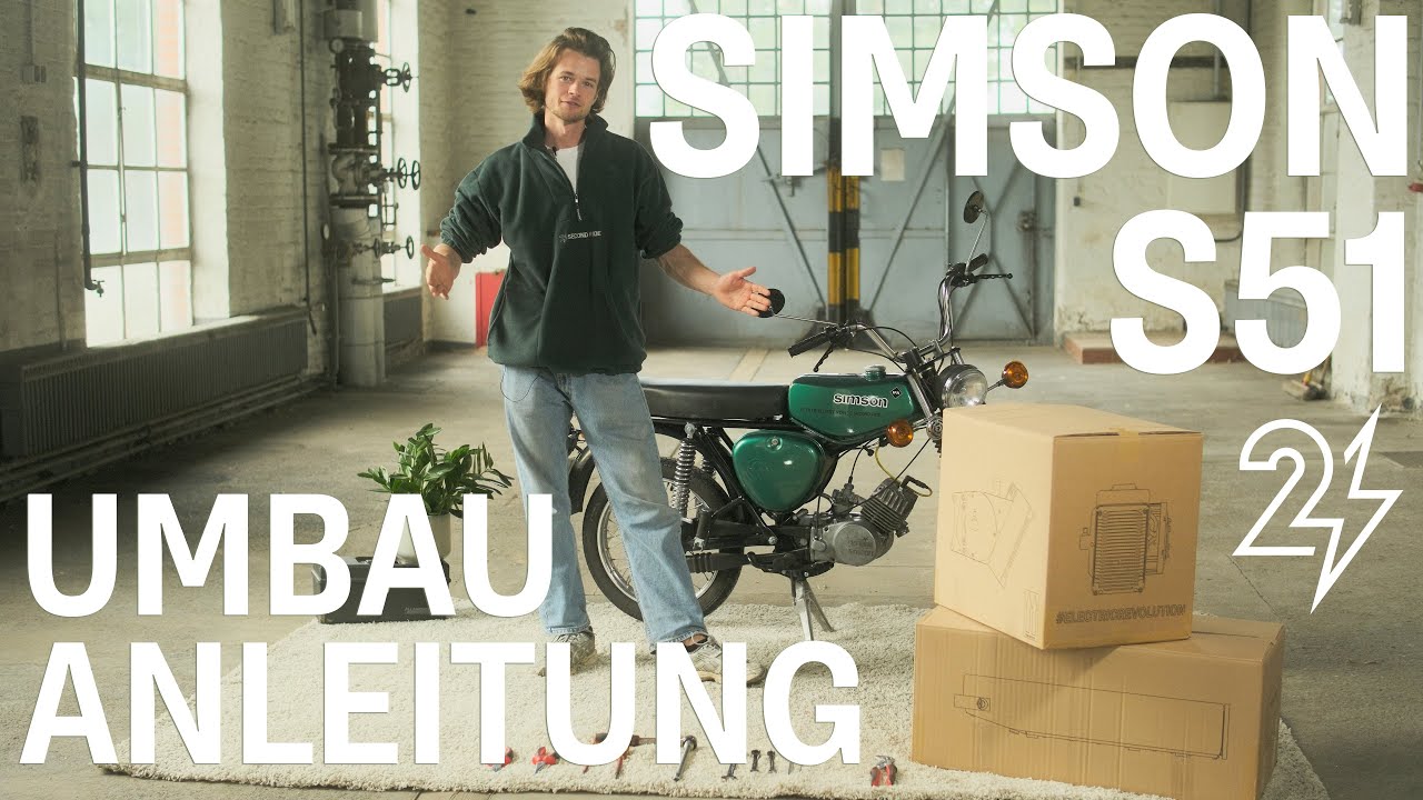 Second Ride Umbauanleitung für Simson S50/S51