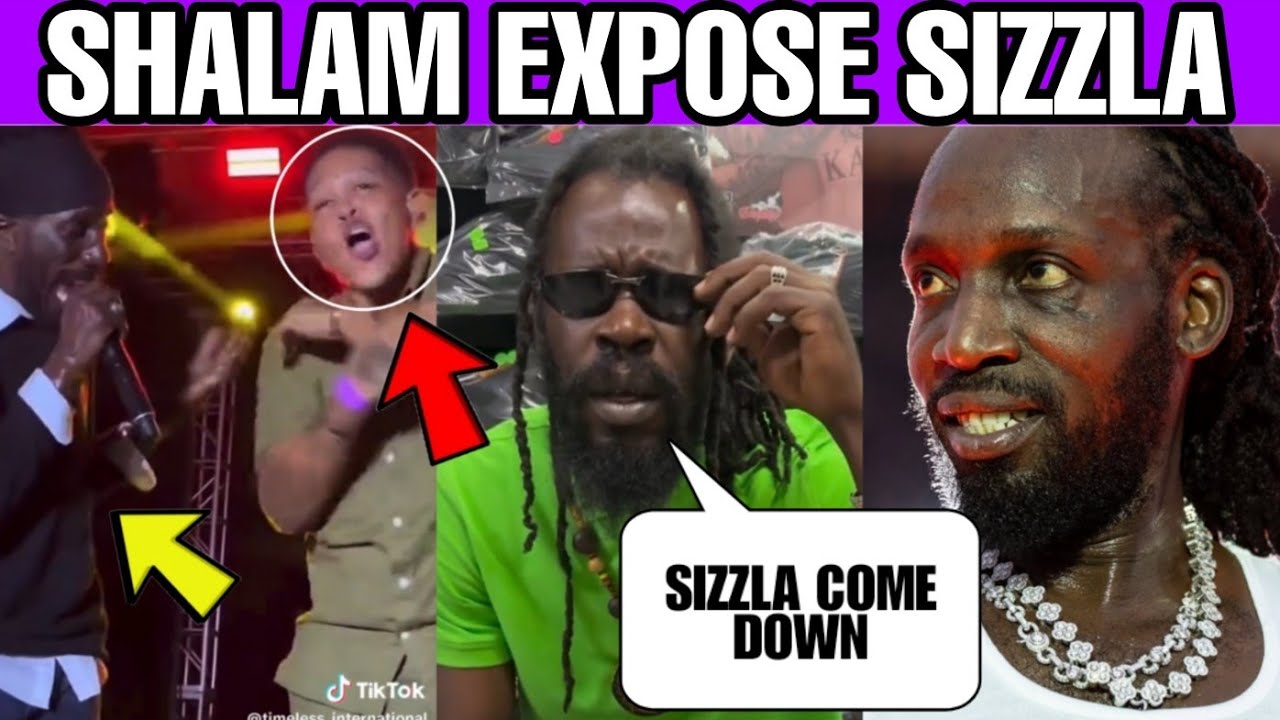 LE@K ВИДЕО!! Shalam EXP0SE Sizzla KALONJI после «SEEN With TRANSMISSION» Mavado провалил СТИНГ? V...
