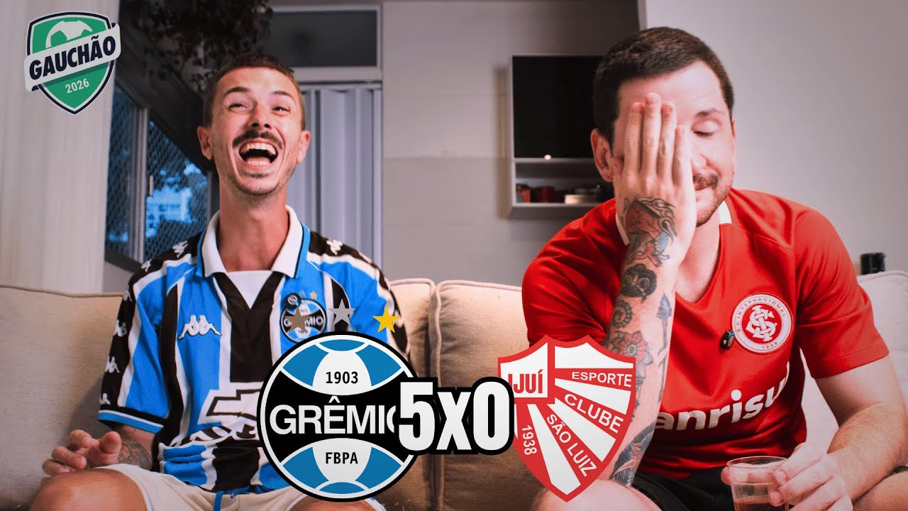 REACT GRENAL - Grêmio 5 x 0 São Luiz - GAUCHÃO 2026