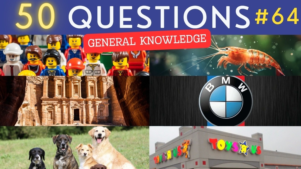 The General Knowledge Quiz #64 &brvbar; 50 Trivia Questions - Pub Quiz