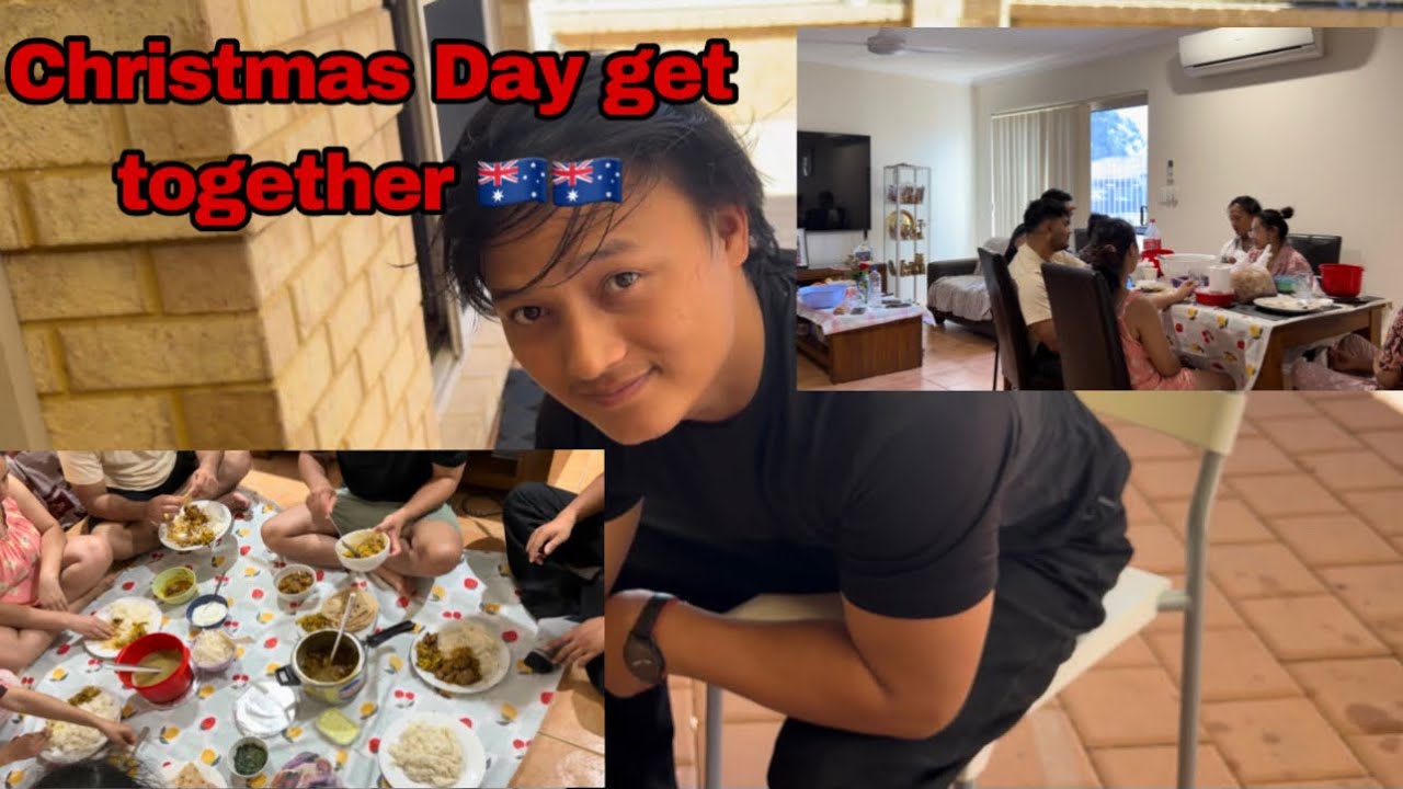 Christmas Day get together party🇦🇺🇦🇺Kati khusi lagyo dai dd haru sanga time spend garna pauda🇦🇺❤️