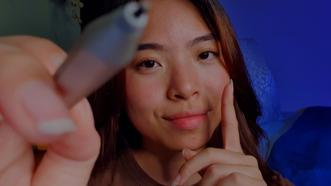 ASMR To Make Your Eyes Heavy 💤 Slow Visual Triggers (Drawing, Follow My Finger, Hand Movements)
