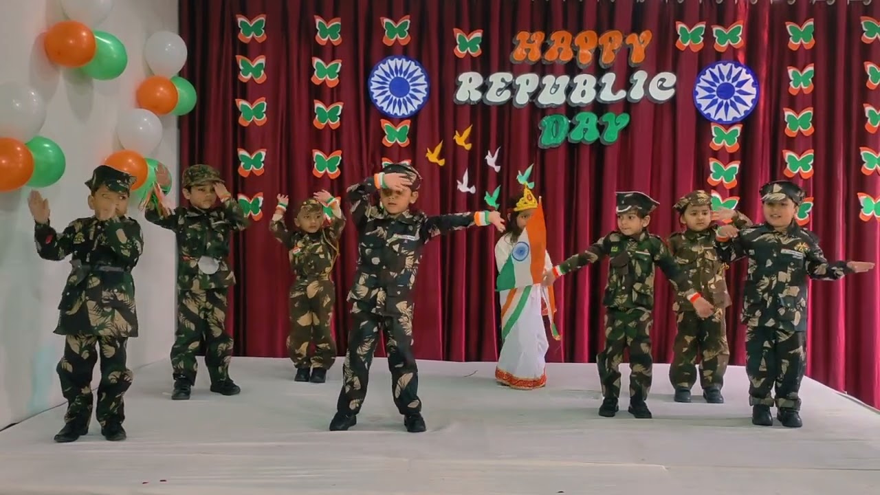 “भविष्य के सिपाही 🇮🇳 नर्सरी बच्चों का नन्हा मुन्ना राही गीत | Viral Video”🔥🔥🔥👍👍👍⭐⭐⭐