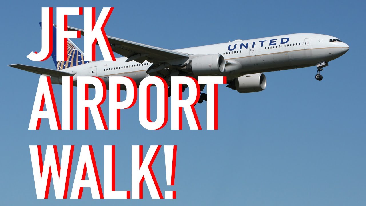 4K Airport Tour : JFK Terminal 4 New York : John F. Kennedy International Airport : Queens, New York