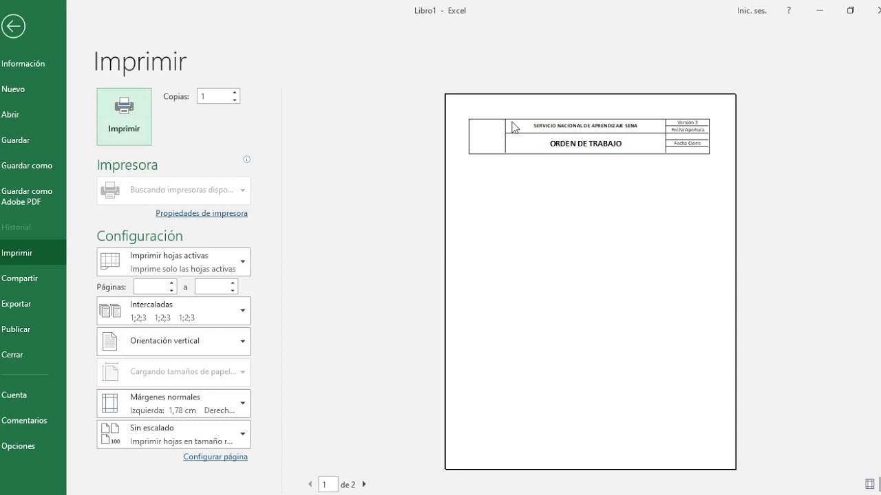Crear Formatos en Excel