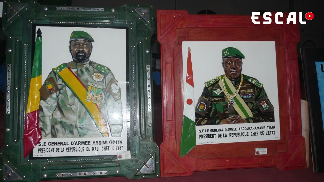 M. Merry Sangaré, artiste malien au Salon International de l'Artisanat du Mali (SIAMA) 2025