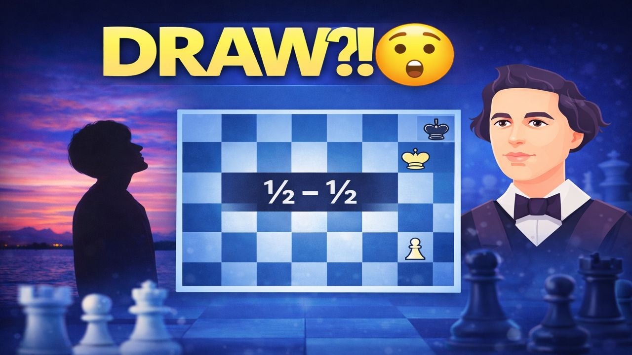 I Drew Against the Paul Morphy Bot on Chess.com!!!