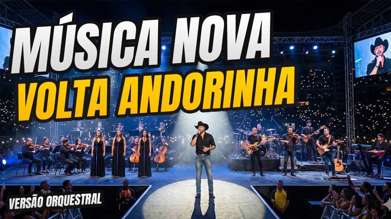 Lançamento MUSICAL com arranjo ORQUESTRAL suave - Volta Andorinha