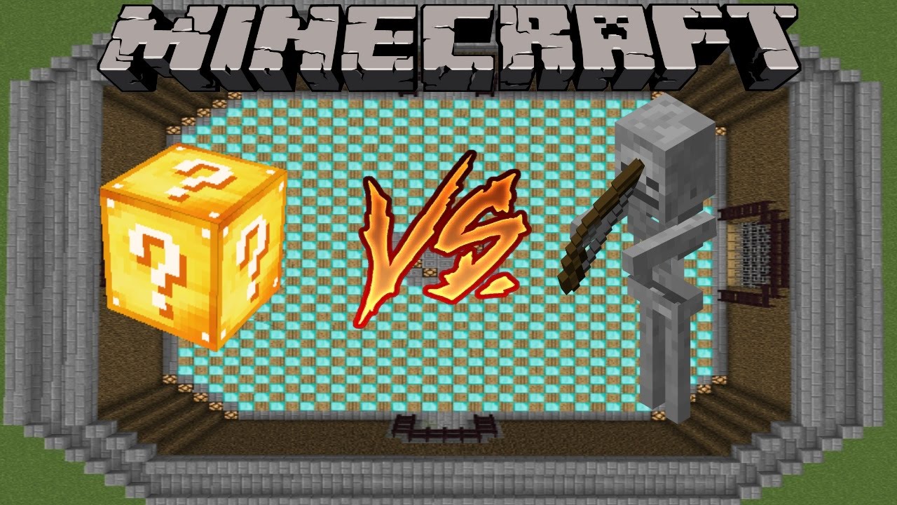 Minecraft - LUCKY BLOCK CHALLENGE - SKELETON